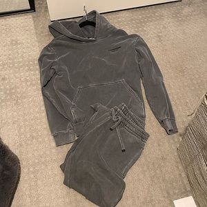 Talentless - Dark Grey Matching Set. Heavy Weight material let the lord be with